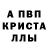 Alpha PVP крисы CK Dana Borozenets